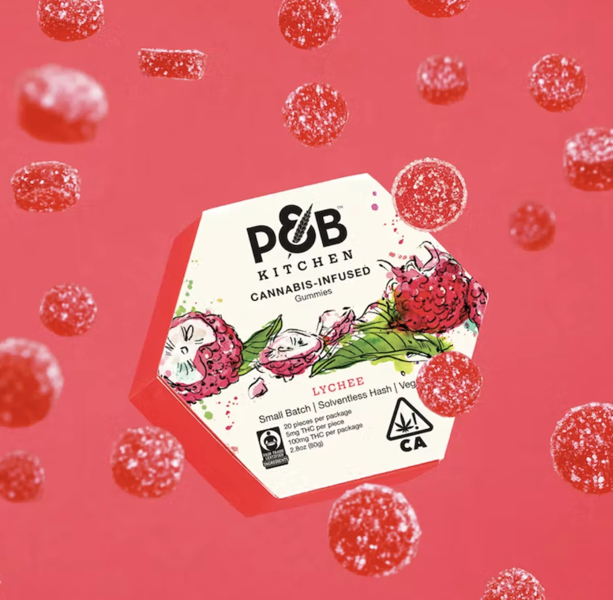 Papa & Barkley  - Lychee | 100mg Gummies | Papa & Barkley Main Image