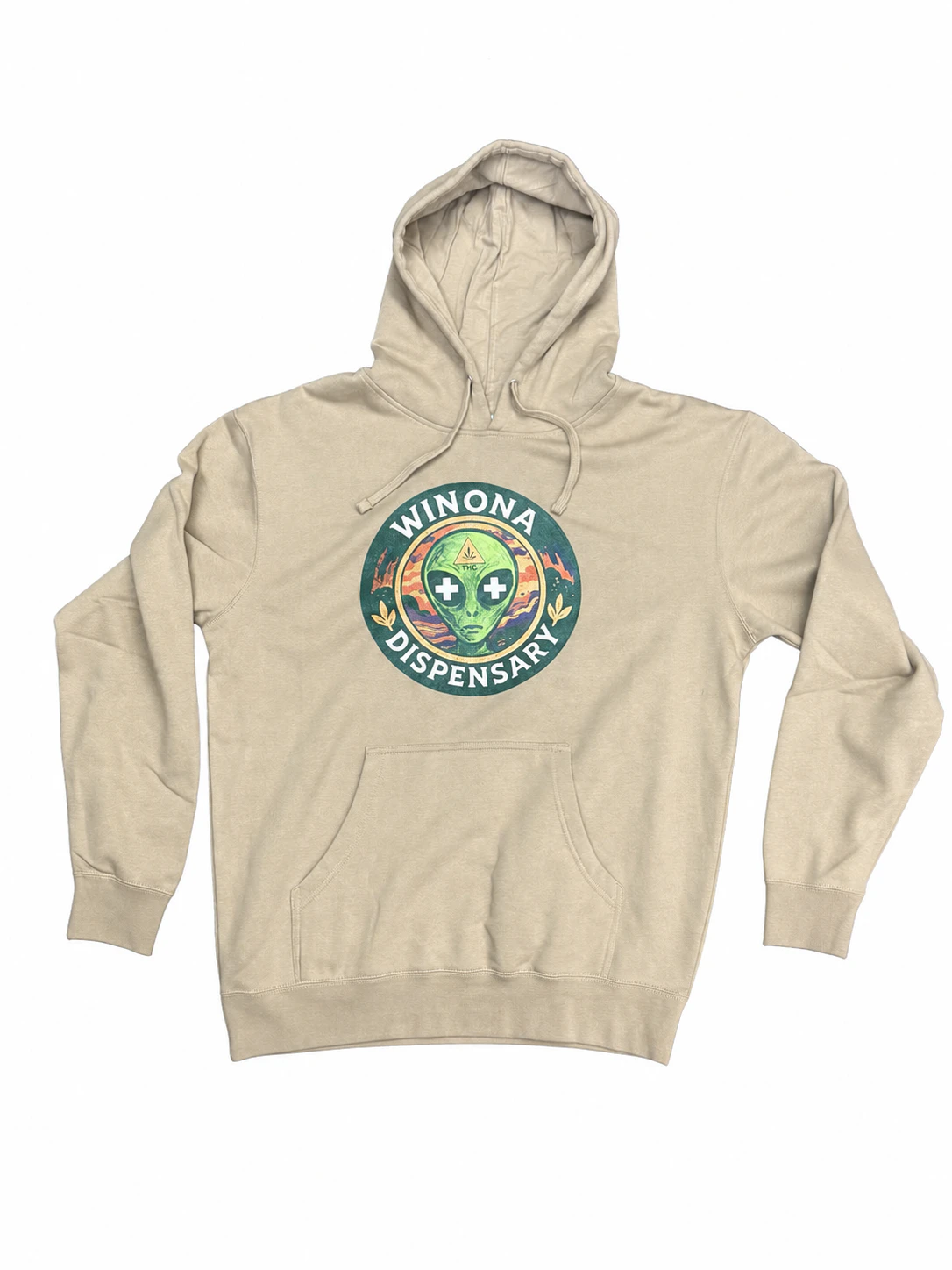 Winona Dispensary - Winona Dispensary Alien Hoodie Main Image