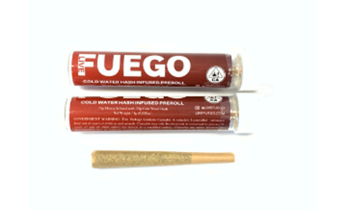 Fuego - Super Green X Chem Reserve Hash Infused Preroll 1g