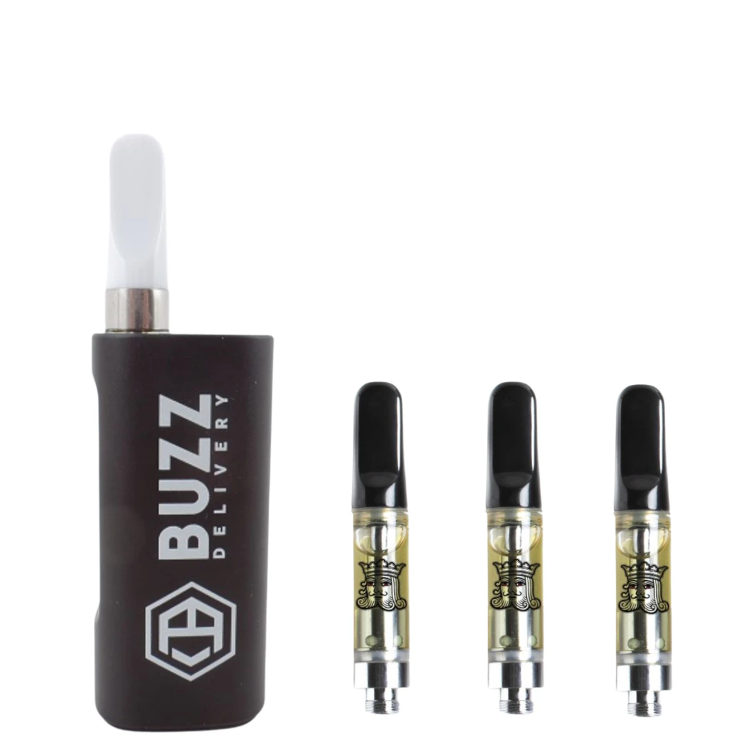 King Pen - Bundle: King Pen Variety 3 Pack + Buzz C-Cell Battery Main Image