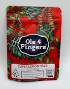 Super Lemon Haze 1g Cart - Ole' 4 Fingers