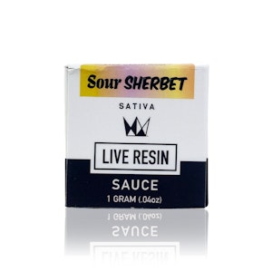 WEST COAST CURE - WEST COAST CURE - Concentrate - Sour Sherbet - Live Resin Sauce - 1G
