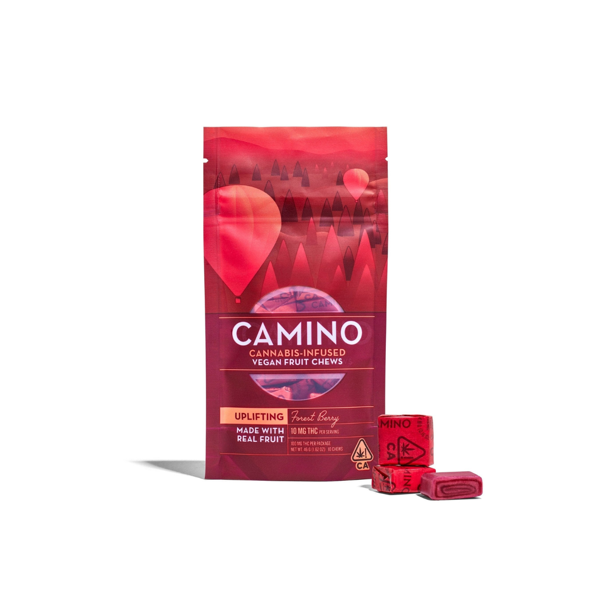 Forest Berry (Uplifting) (S) | Camino Fruit Chews 100mg | Camino