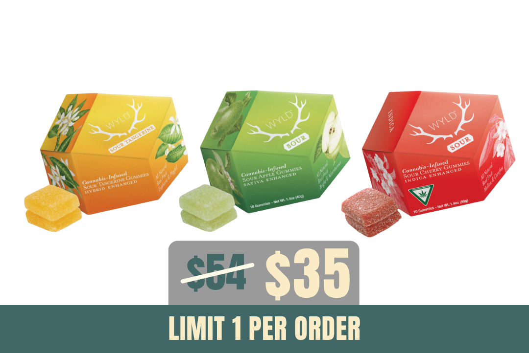 35% off 300mg Sour WYLD Gummies Bundle picture