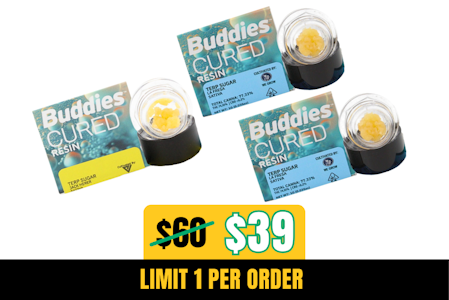 Buddies Brand - 35% off 3g Buddies Concentrate Bundle