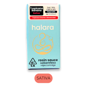 Halara - Halara - Solventless Rosin - Tropicana Banana - Vape Cart - 1.0g