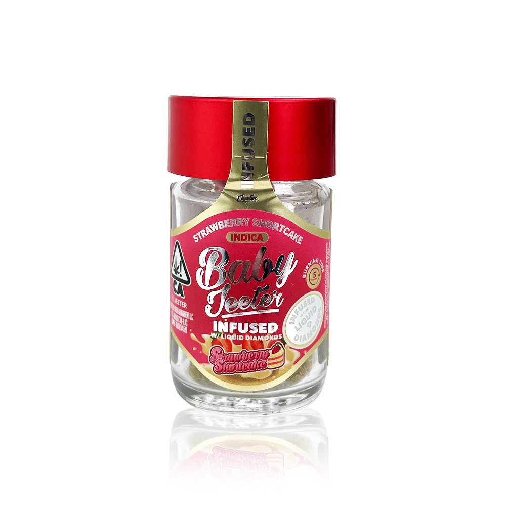 Jeeter - BABY JEETER - Infused Preroll - Strawberry Shortcake - Liquid Diamonds - 5-Pack - 2.5G Main Image