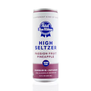Pabst - Pabst Blue Ribbon High Seltzer 10mg Passion Fruit Pineapple