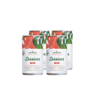 WUNDER - Watermelon Basil | Sessions 8oz (4pk) 