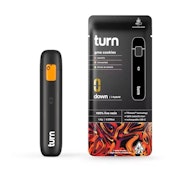 Turn - GMO Cookies Turn Down Live Resin Disposable 1g