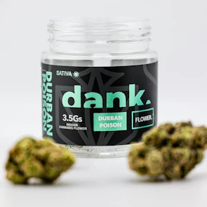 DANK - Dank - Durban Poison - 7g - Sativa - Smalls - Flower