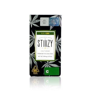 STIIIZY - STIIIZY - Vape Pen - Juicy Melon - 1:1 CBD - .5G 
