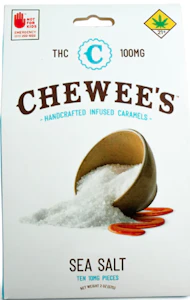 NORCAL HOLISTICS - Chewee's - Sea Salt Caramel - Sativa 100mg