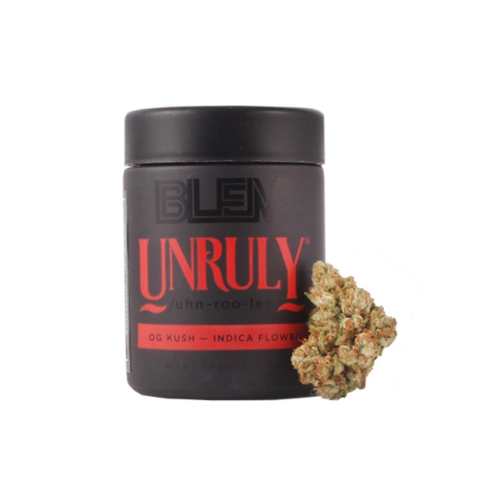 Blem - Unruly - OG Kush 3.5g - Paramount Dispensary Menu