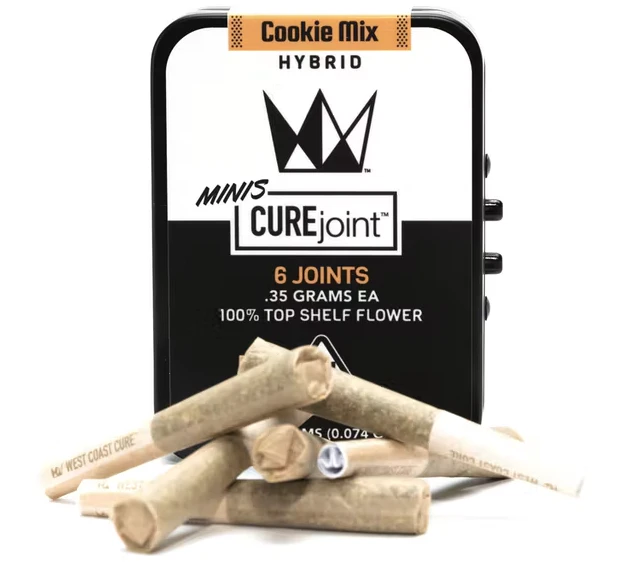 West Coast Cure - West Coast Cure - Cookie Mix - 6pk Mini PreRolls Main Image