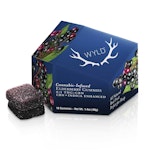  Wyld ElderBerry Indica Infused 2:1 THC:CBN Gummies - Great For Sleep