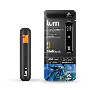 TURN - Turn - Disposable - Live Resin - Lemon Cherry Gelato - 1G