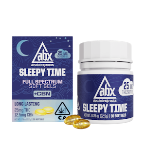 Absolute Extracts - ABX Sleepy Time CBN Soft Gels 25mg 30ct