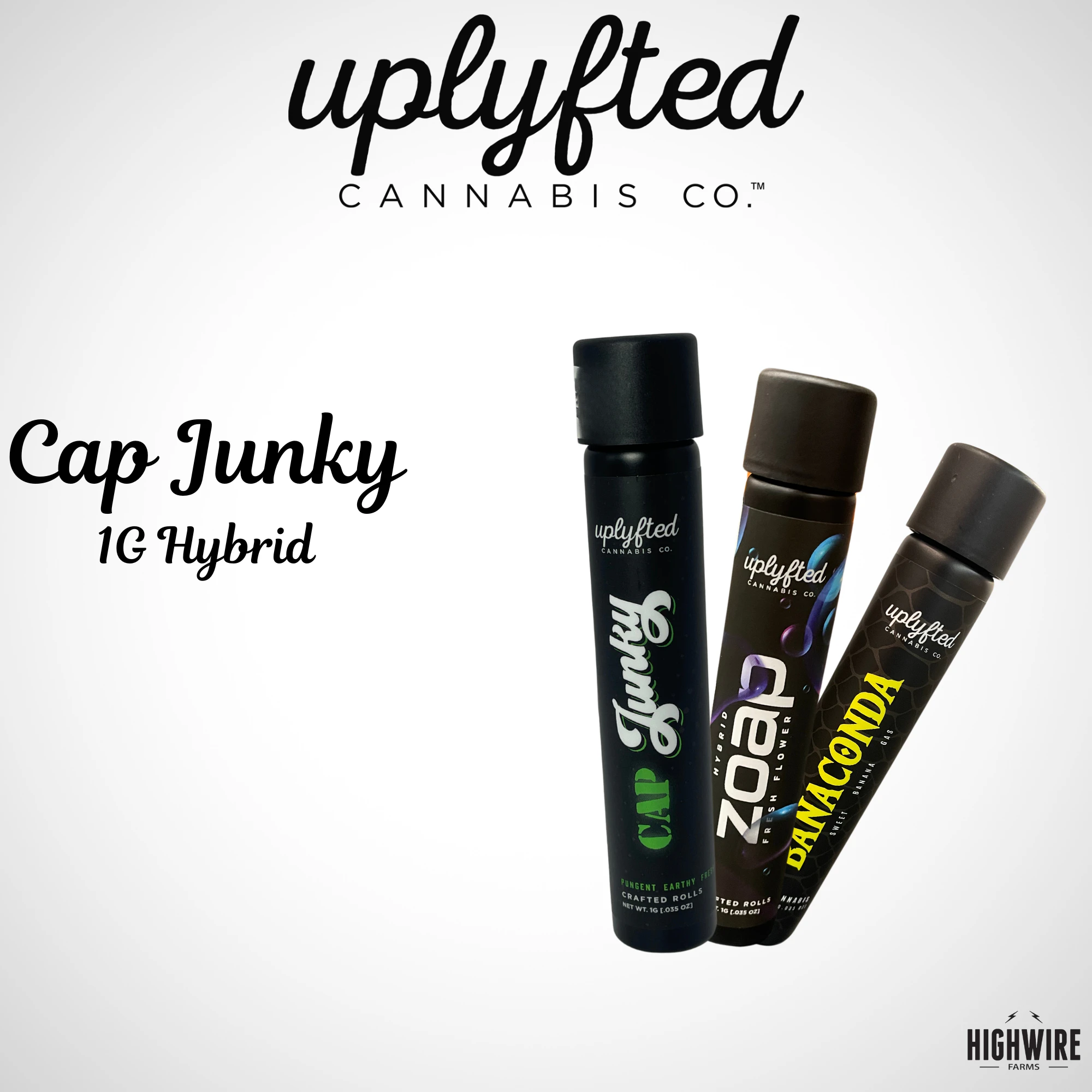UPLYFTED CANNABIS - Uplyfted Cap Junky Preroll 1g Main Image