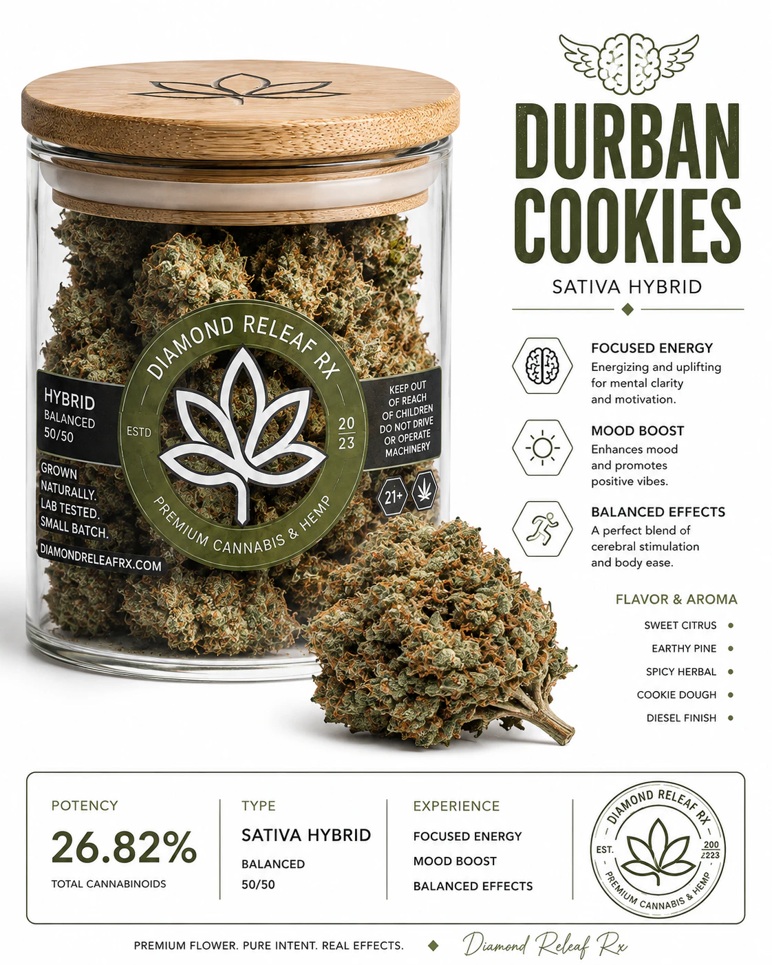 Diamond Releaf Rx - Durban Cookies Main Image
