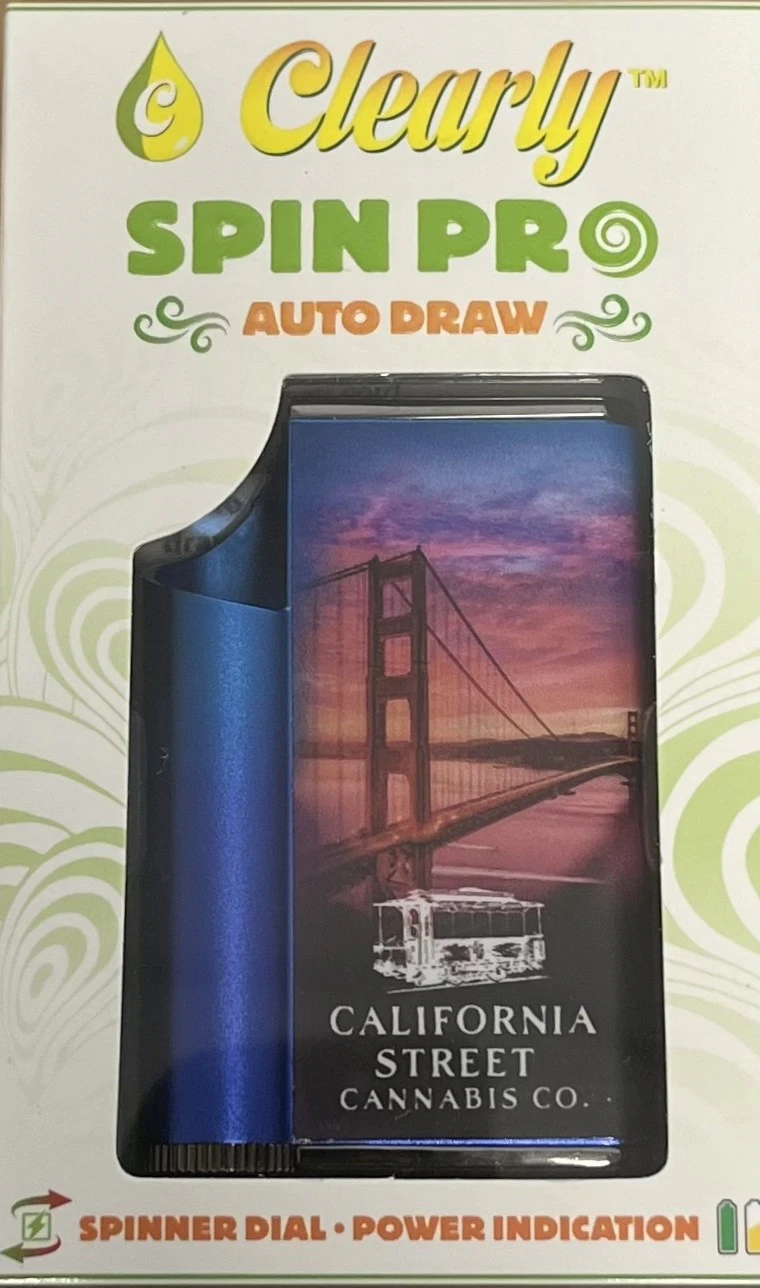 Clearly Vape - CSCC - 510 Thread Spin Pro Battery - Blue (Golden Gate) - 2.0 - 4.0 Volt Main Image