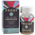 315mg 20:1 High CBD Capsules (10mg CBD, .5mg THC - 30 pack) - Proof