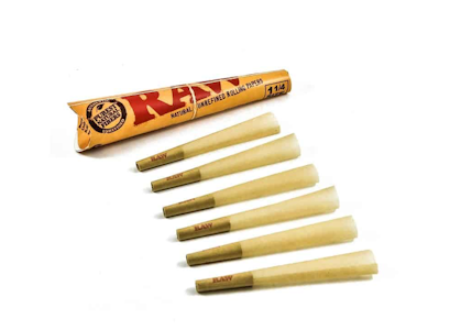 RAW - Raw Classic - 1 1/4" 6pk - Cones 