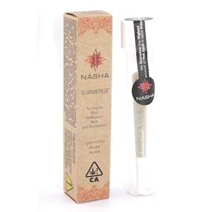 NASHA - Nasha Submerge - 1g Infused Pre Roll - G Tank/Rainbow Meltz