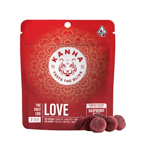 KANHA - Kanha FX Gummies Raspberry Rose THCV:CBG
