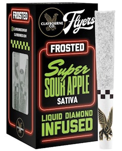 Claybourne - Claybourne Infused Flyers Preroll 5pk Super Sour Apple 