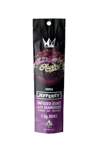 WEST COAST CURE - West Coast Cure - Blackberry Kush Jefferey Infused Preroll 1.2g
