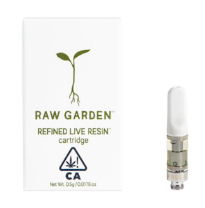 RAW GARDEN - Raw Garden | Sleeroy | Refined Live Resin Cartridge | 0.5g