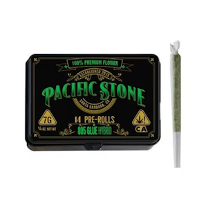 PACIFIC STONE - Pacific Stone - Pre Roll Pack - Hybrid - 805 Glue - (7g total) 14 pack