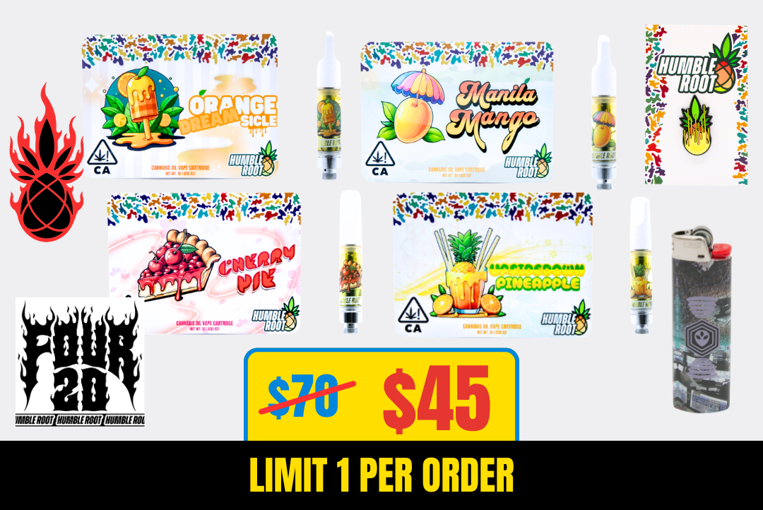Four20 Pre-Order: 36% off 4g Humble Root Vape Flight Bundle picture
