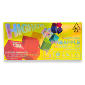 Highatus - Sour - Pineapple - Gummies - 10pk - 100mg
