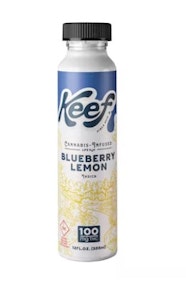 KEEF - [Keef] THC Beverage - 100mg -  Blueberry Lemon CBN (I)