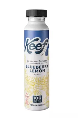 KEEF - [Keef] THC Beverage - 100mg -  Blueberry Lemon CBN (I) Main Image