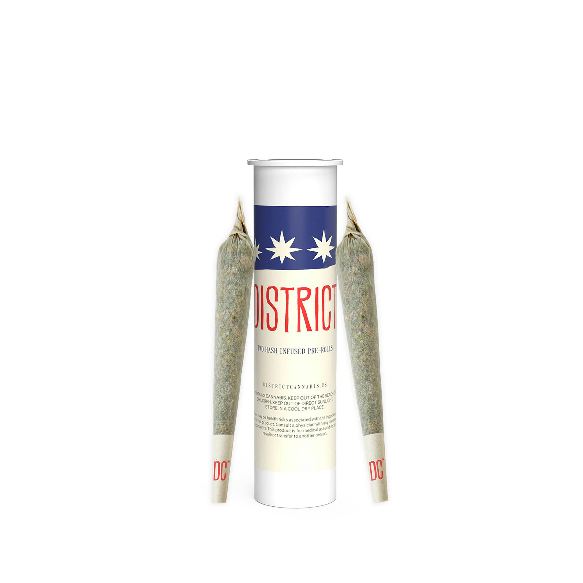 District Cannabis - Cherry Limeade Cake 0.5G Pre-Rolls 2ct Main Image