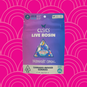 CLSICS - CLSICS Live Rosin Gummies Midnight Cereal CBN