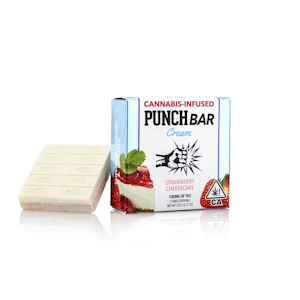 Punch Edibles - Punch Edibles - 100mg Bar - Strawberry Cheesecake