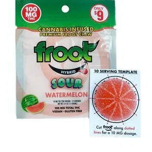 Froot - Froot Gummy Sour Watermelon