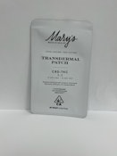 1:1 CBD/THC 20mg Transdermal Patch - Mary's Medicinals