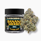 [Claybourne Co.] Flower - 3.5g - Banana Sherbet (H)