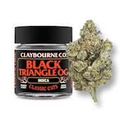 3.5g Black Triangle OG (Classic Cut) - Claybourne