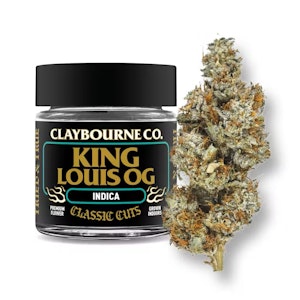 CLAYBOURNE CO. - 3.5g King Louis OG (Classic Cut) - Claybourne 