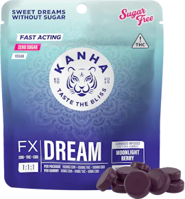 Moonlight Berry | Dream 1:1:1 CBN:THC:CBD Sugar Free FX | Kanha