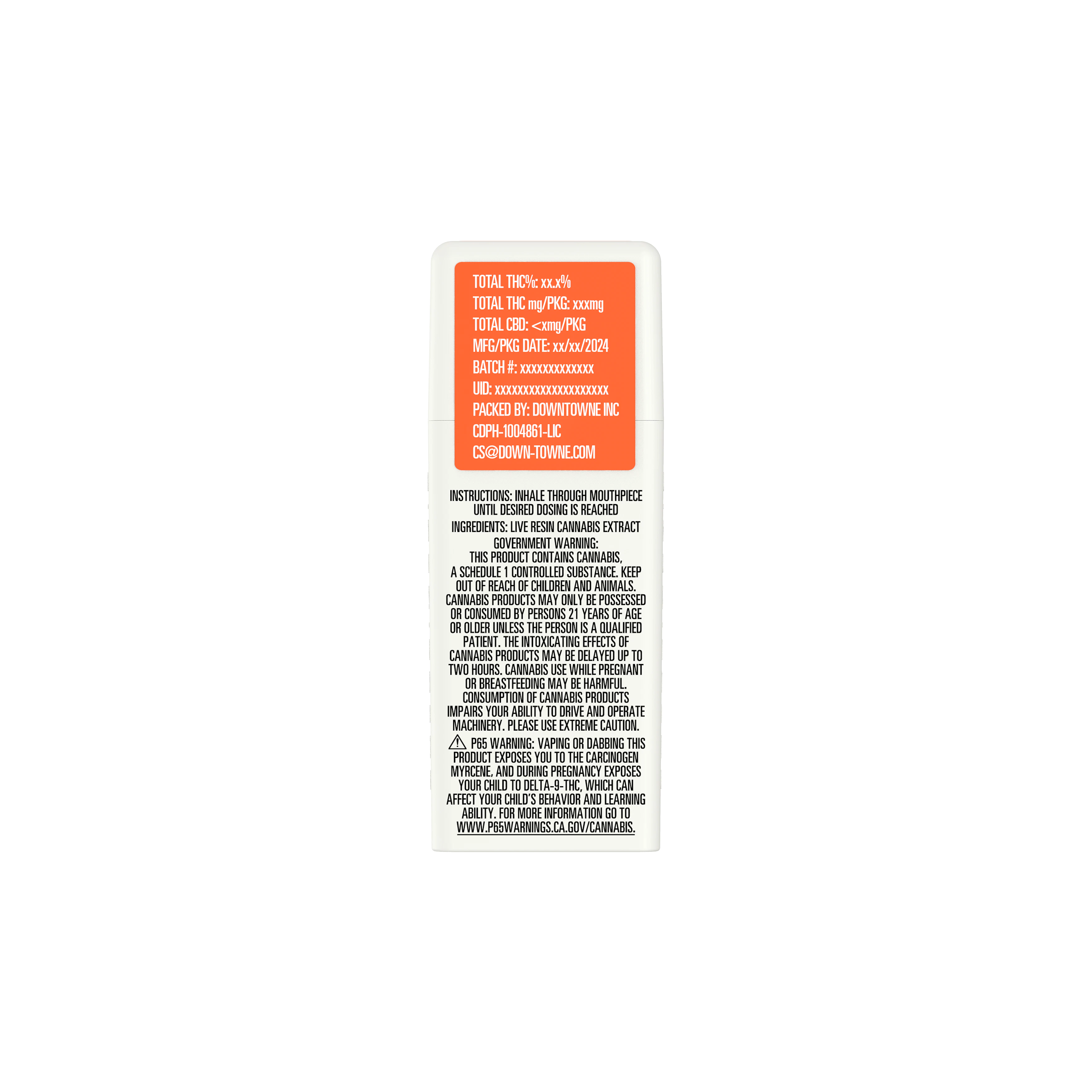 Sherbinskis - Sherbinskis Cherry Gello Live Resin 1g Cart Main Image