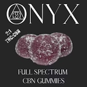 Edible | ONYX | Dozy Dragon Gummies (1:1:1, THC:CBN:CBD) - 20pk