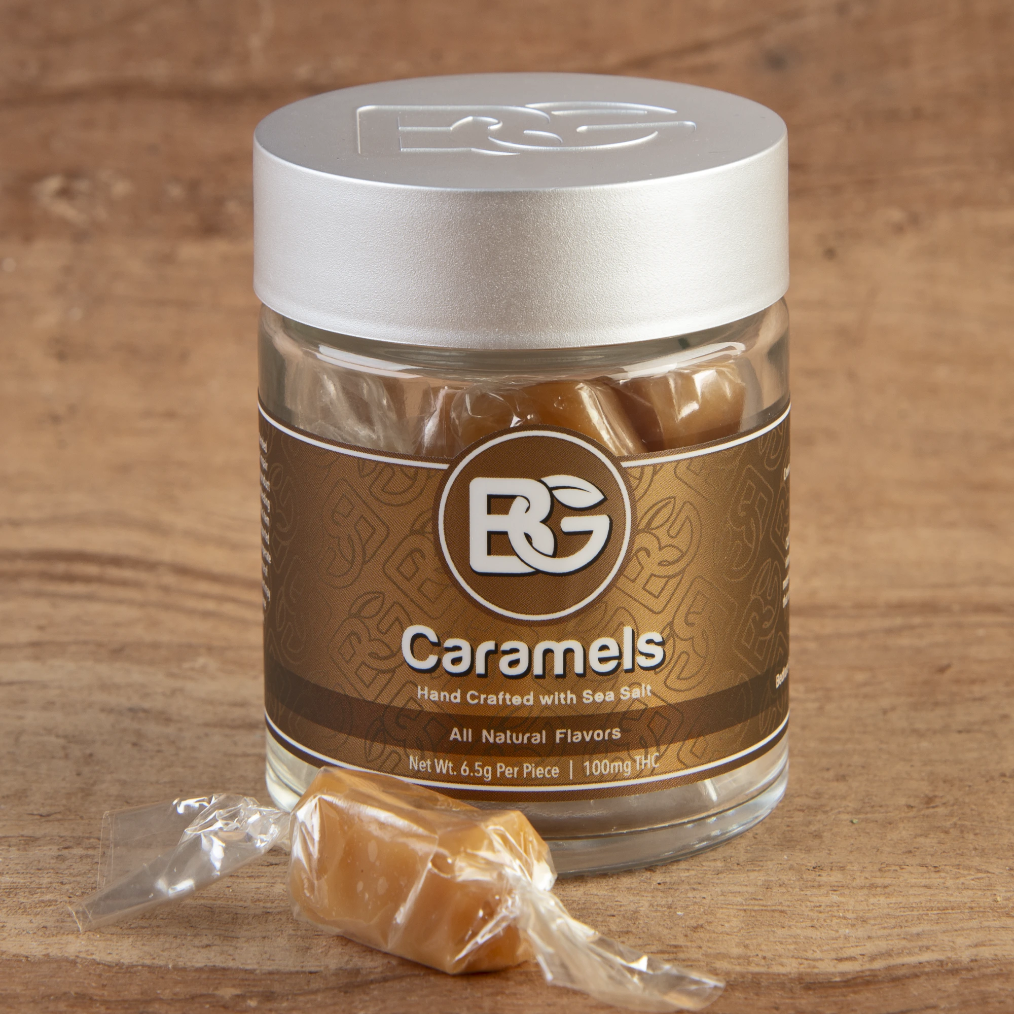 Bedford Grow - Bedford Grow | 5pk Caramels | Sea Salt | 100mg Main Image