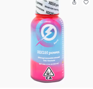 HIGH POWER - HIGH Power Syrup Singles - Berry 250mg THC